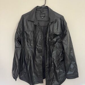 Black Leather Jacket for Men